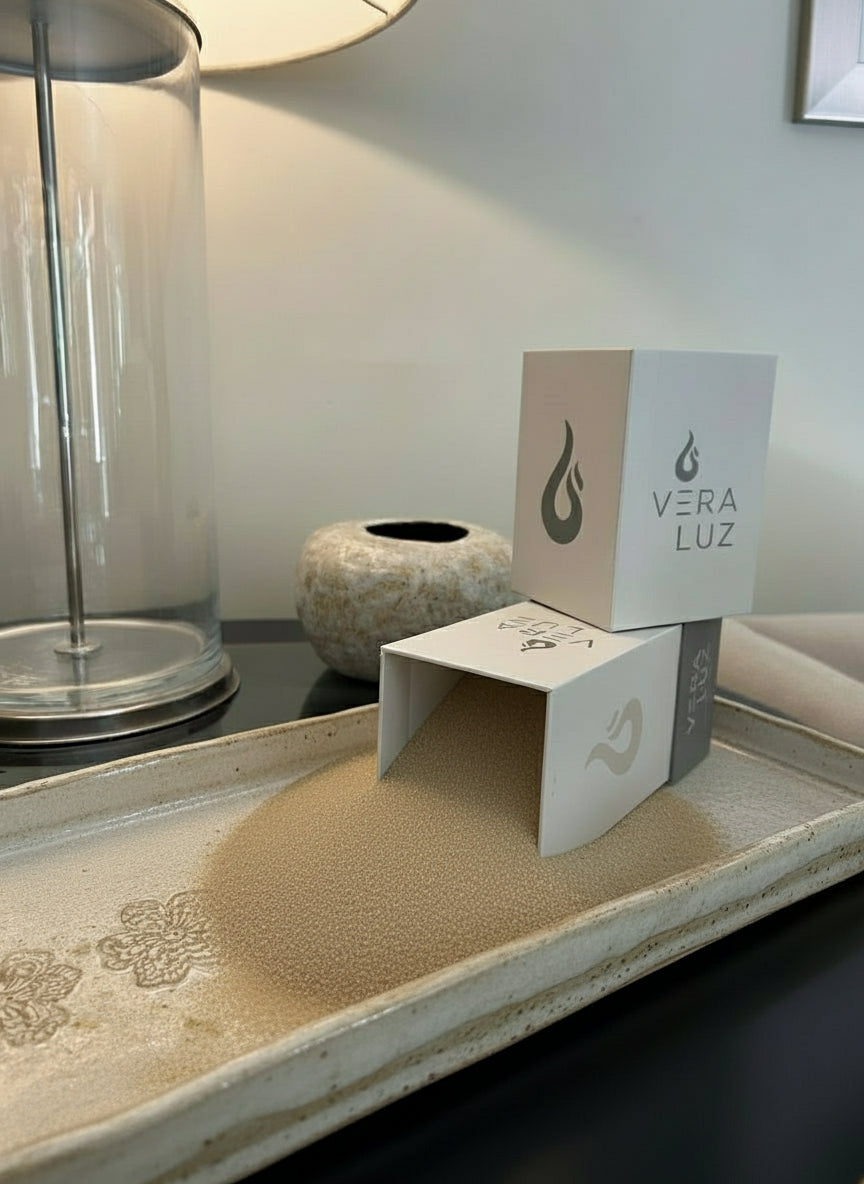 Pack 2 x Velas Perladas Veraluz 500 grs - Doble Versatilidad