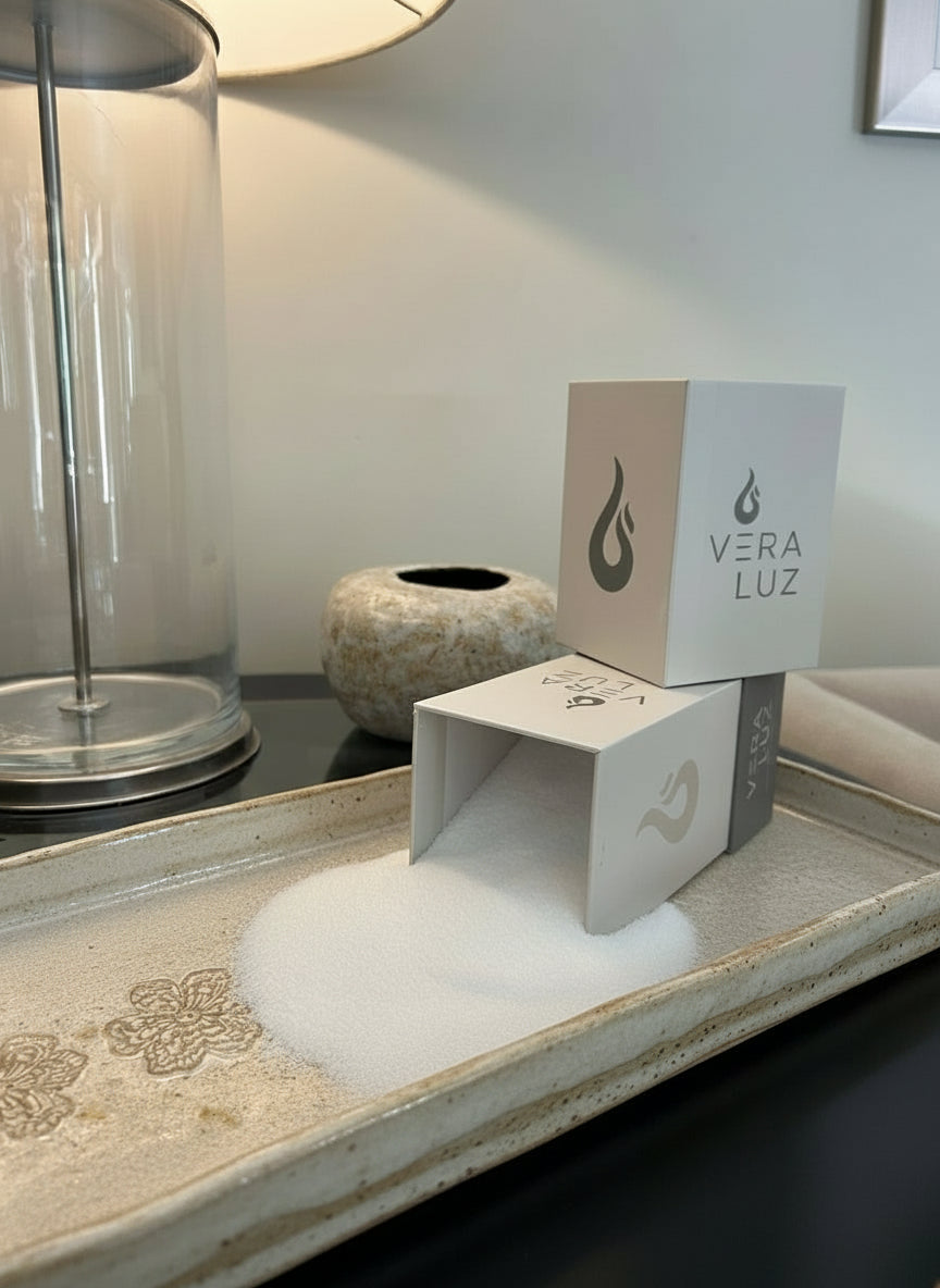 Pack 2 x Velas Perladas Veraluz 500 grs - Doble Versatilidad