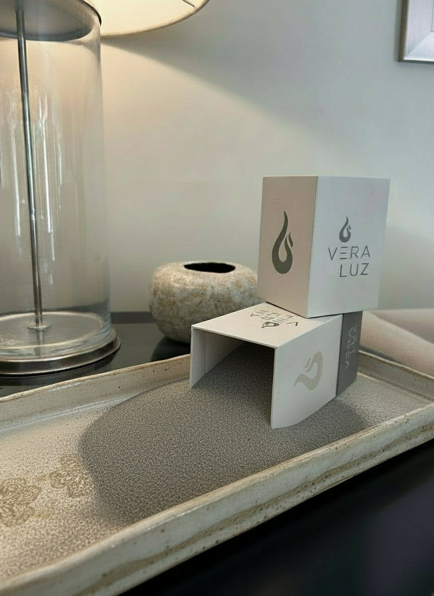 Pack 2 x Velas Perladas Veraluz 500 grs - Doble Versatilidad