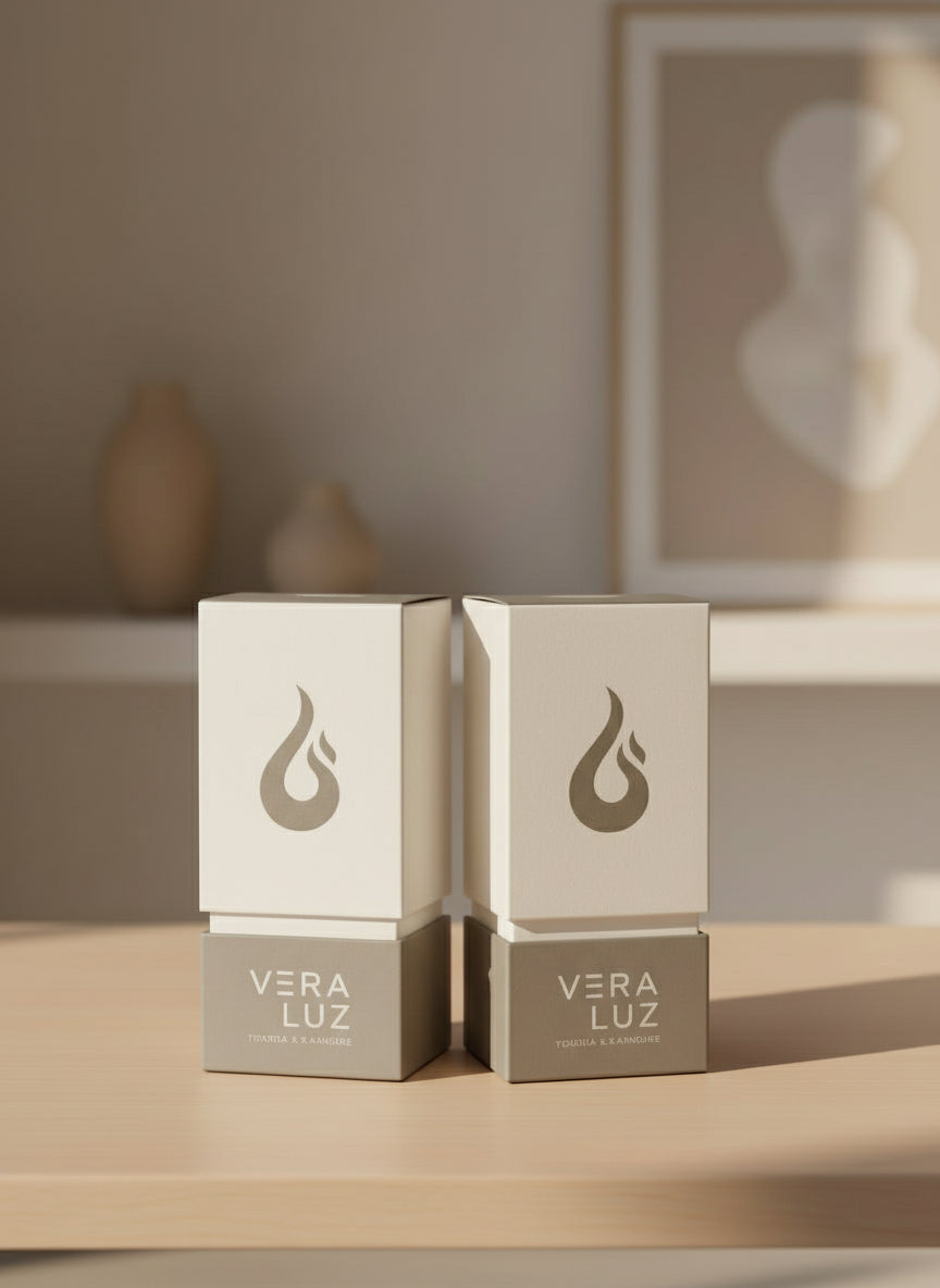 Pack 2 x Velas Perladas Veraluz 500 grs - Doble Versatilidad