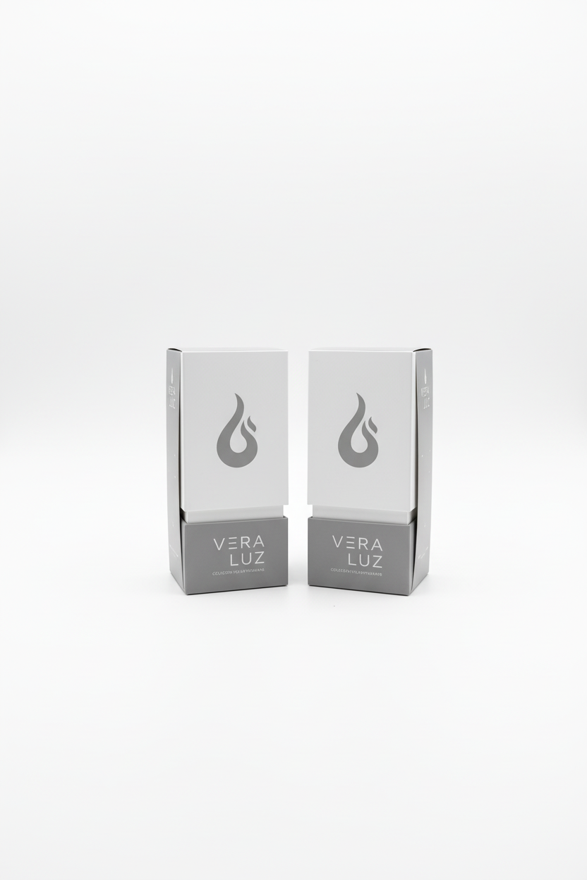 Pack 2 x Velas Perladas Veraluz 500 grs - Doble Versatilidad